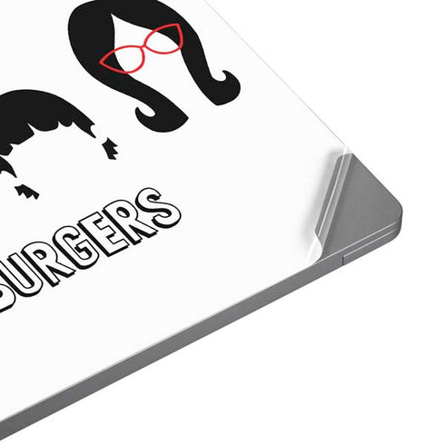 Bobs Burgers Silhouette Universal Laptop 16.6in (13.4 x 9.7in) Skin